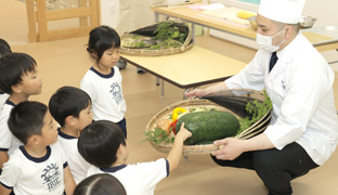 京料理花萬の食育